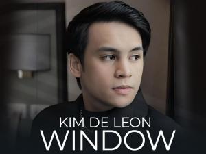 Window cover art; close up photo of Kim de Leon